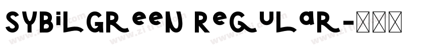SybilGreen Regular字体转换